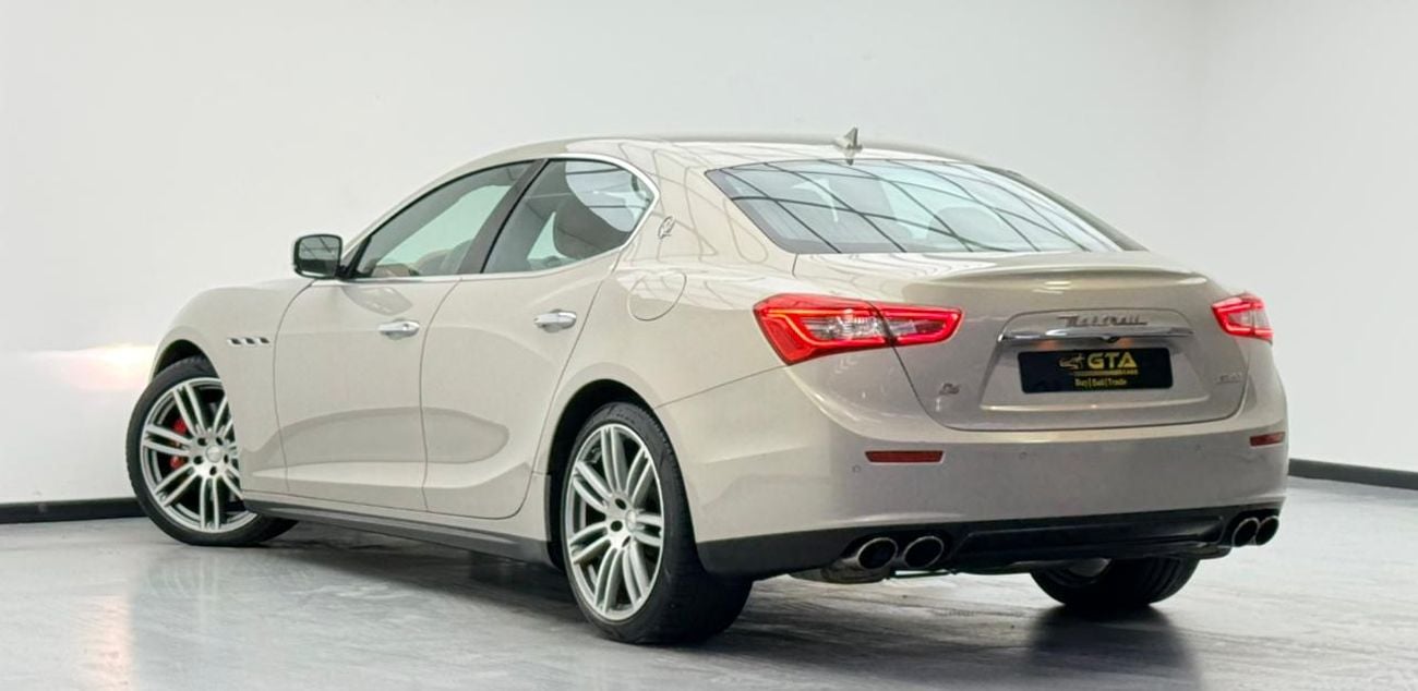 Maserati Ghibli 2016 Maserati Ghibli Q4, Full Maserati Service History, Fully Loaded, Excellent Condition, GCC