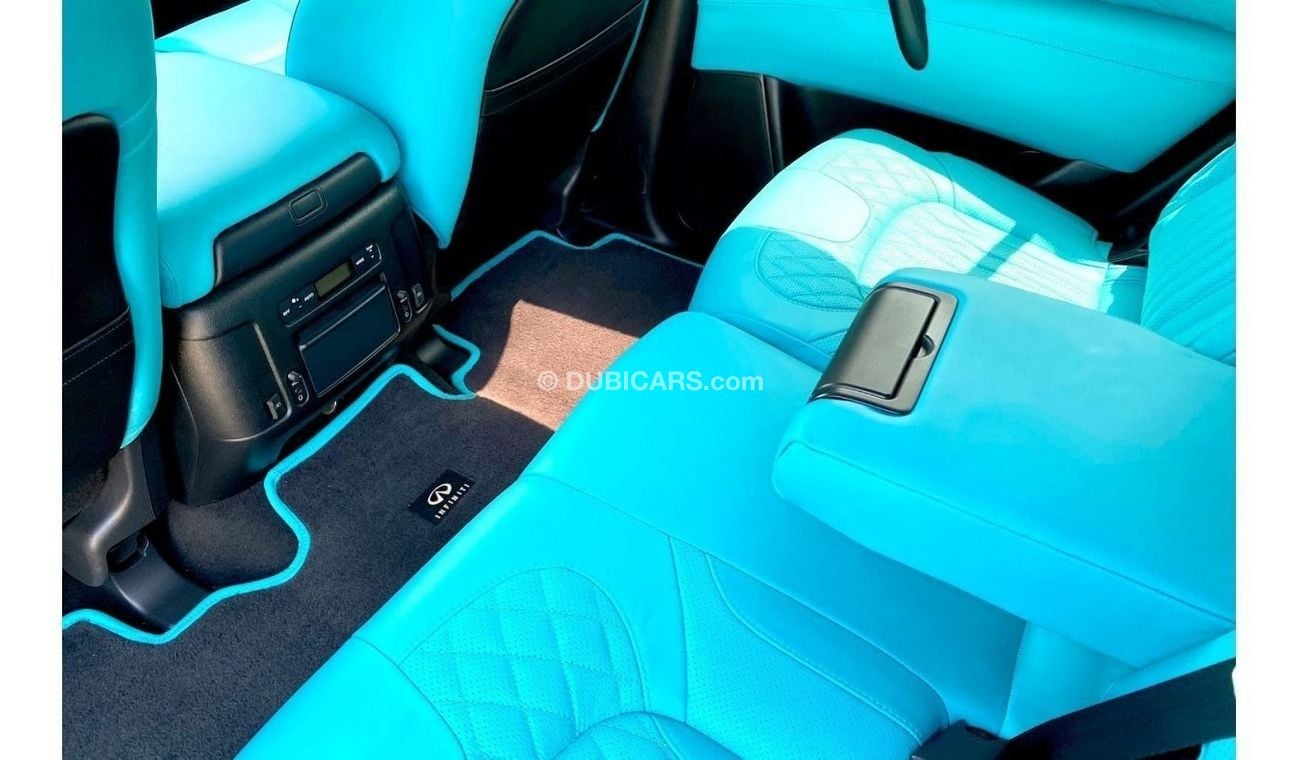 Infiniti QX80 GCC 2019 Nardo Grey Unique Interior Design by MBS