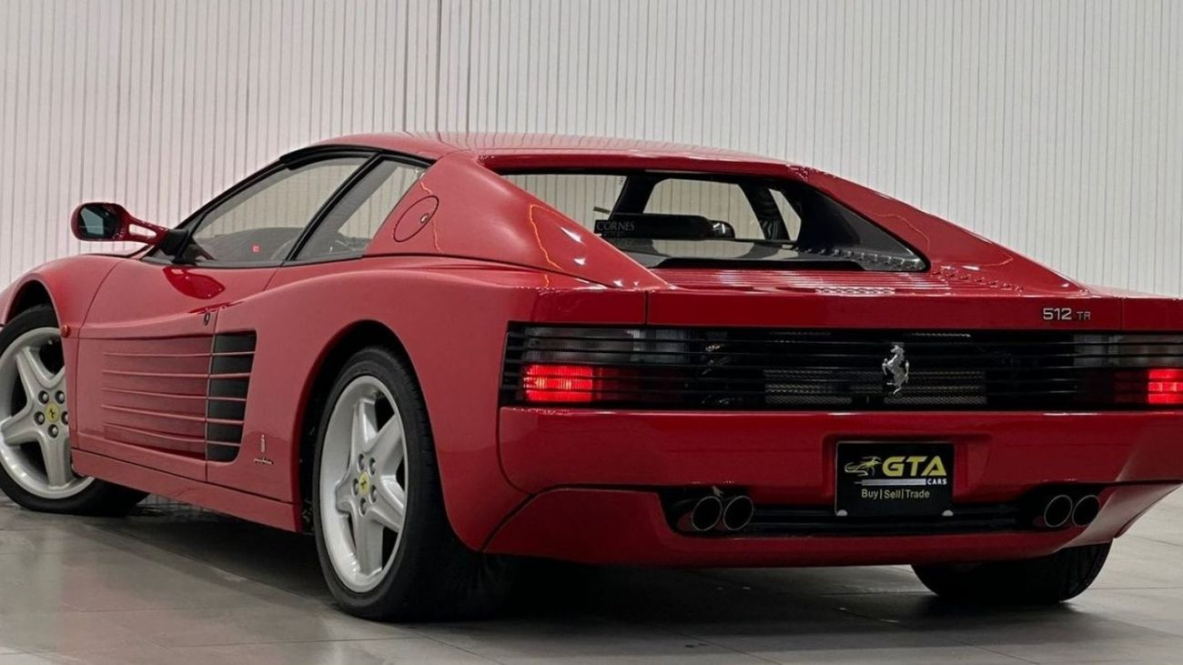 Ferrari Testarossa 1993 Ferrari 512 Testarossa Manual Transmission, Full Service History, Japanese Spec