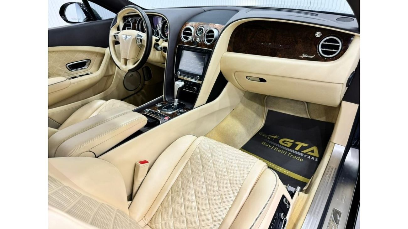 Bentley Continental GT 2016 Bentley Continental GT Speed W12, Oct 2025 Service Pack, Very Low Kms, Excellent Condition, GCC
