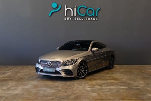 Mercedes-Benz C 200 Premium 2.0L AED 3,257 pm • 0% Downpayment • Mercedes C200 Coupe • Agency Warranty And Service Packa