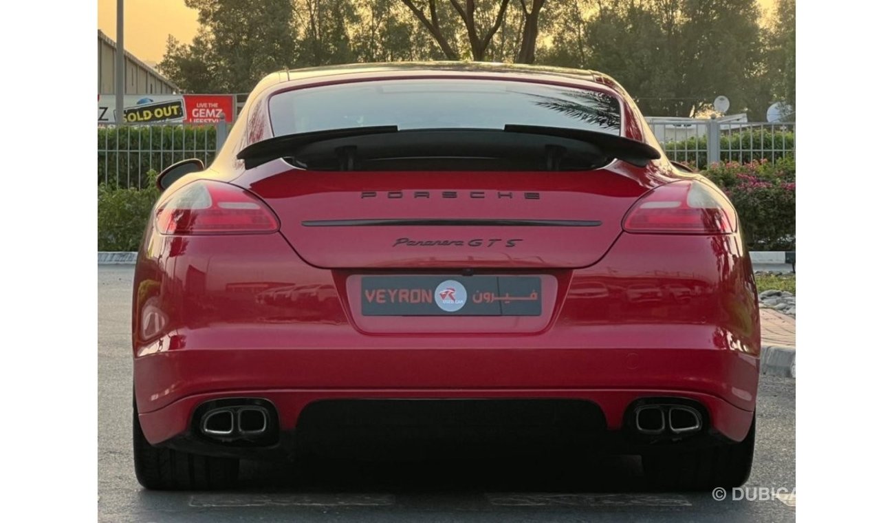 Porsche Panamera GTS PORSCHE PANAMERA GTS 2013 GCC SPECIAL OPTION WITH WARRANTY ONE YEAR