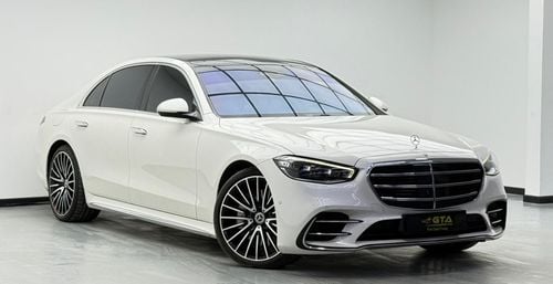 Mercedes-Benz S 580 4MATIC Exclusive 4.0L 2022 Mercedes-Benz S 580 ,EMC Warranty+Service Contract+Full Service History ,