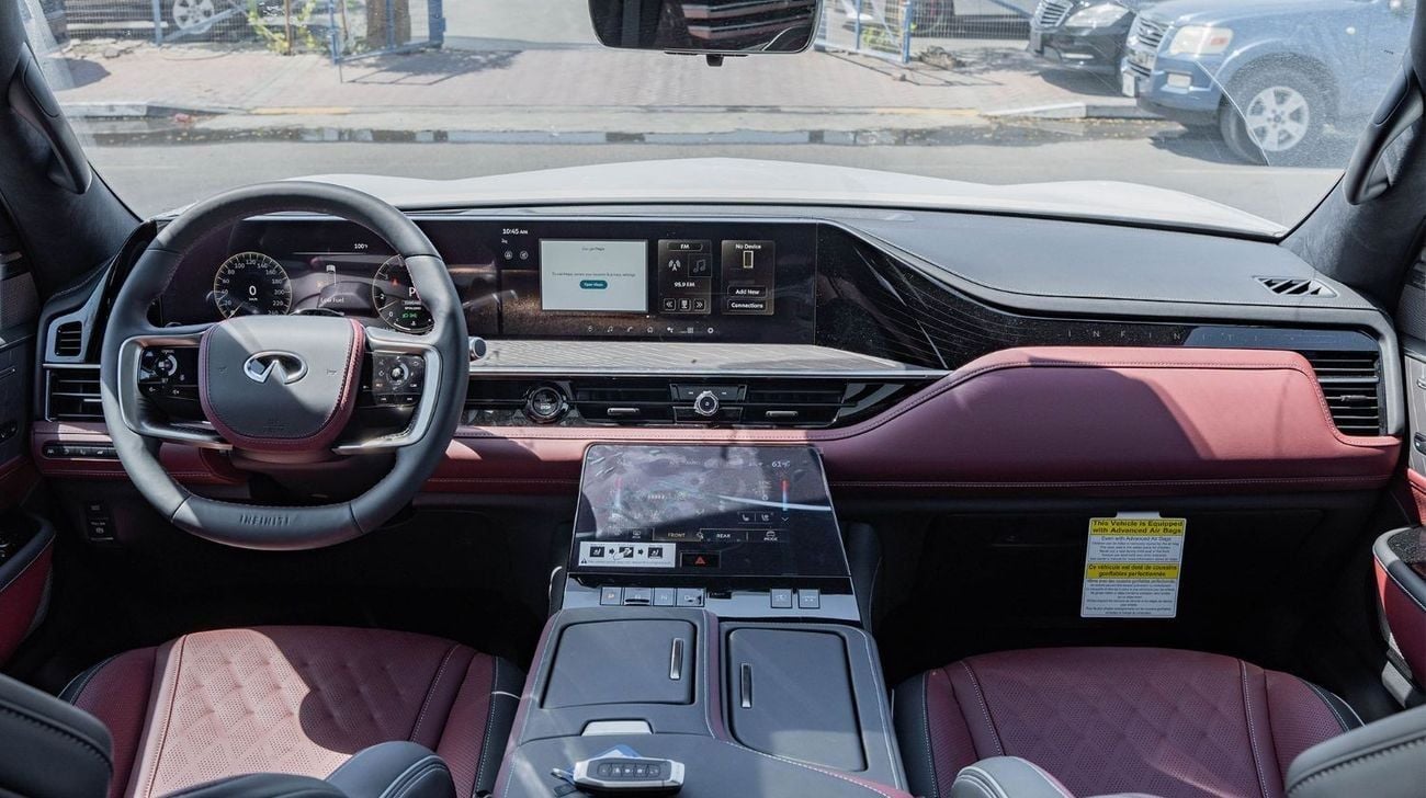 Infiniti QX80 2025 Infiniti QX80 Autograph 3.5L AT Petrol with Captain Seat (White)