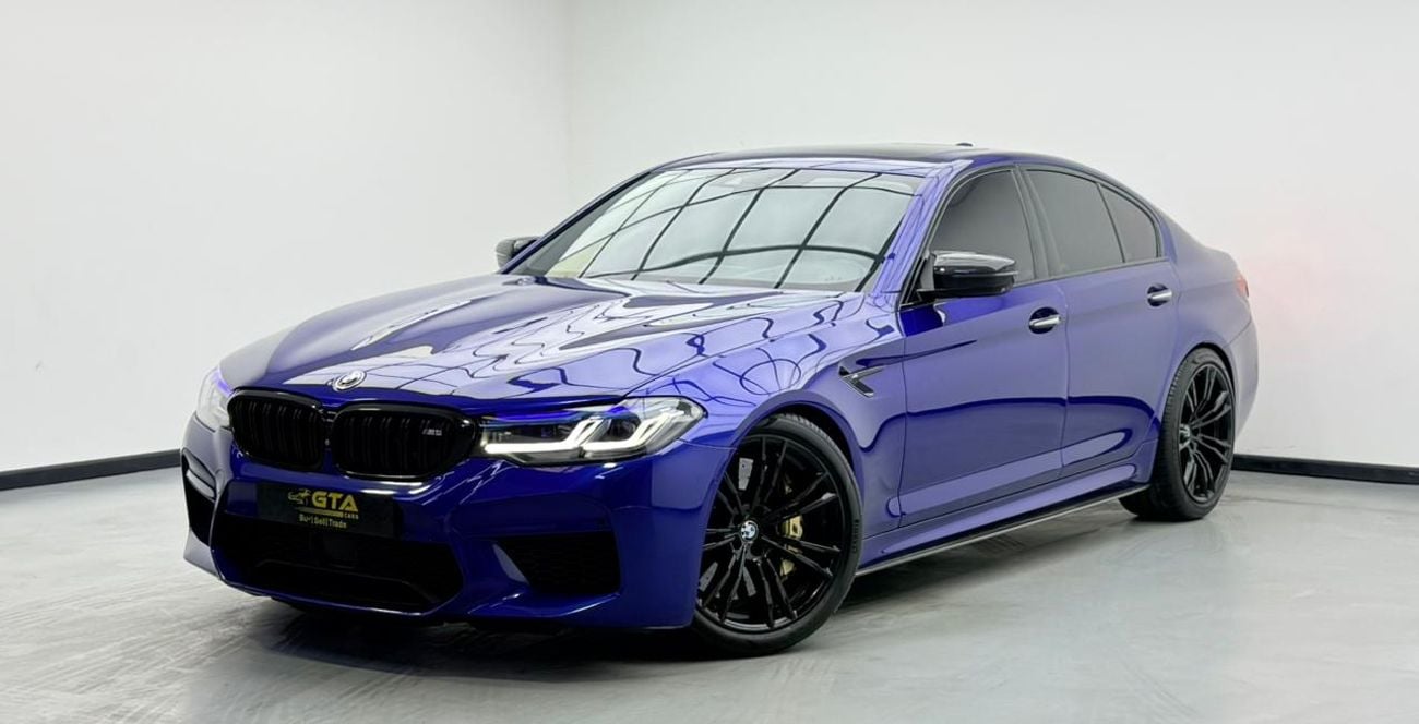 BMW M5 Competition 4.4L (625 HP) 2018 BMW M5 Competition, Warranty, Full Service History, GCC