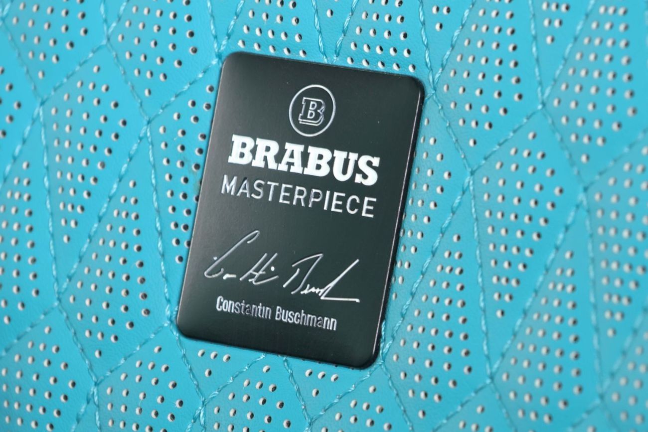 Mercedes-Benz G 63 AMG Std 4.0L Brabus 900 Rocket Kit-Dual Exterior Paint-Tiffany Blue-Full Carbon Fiber kit