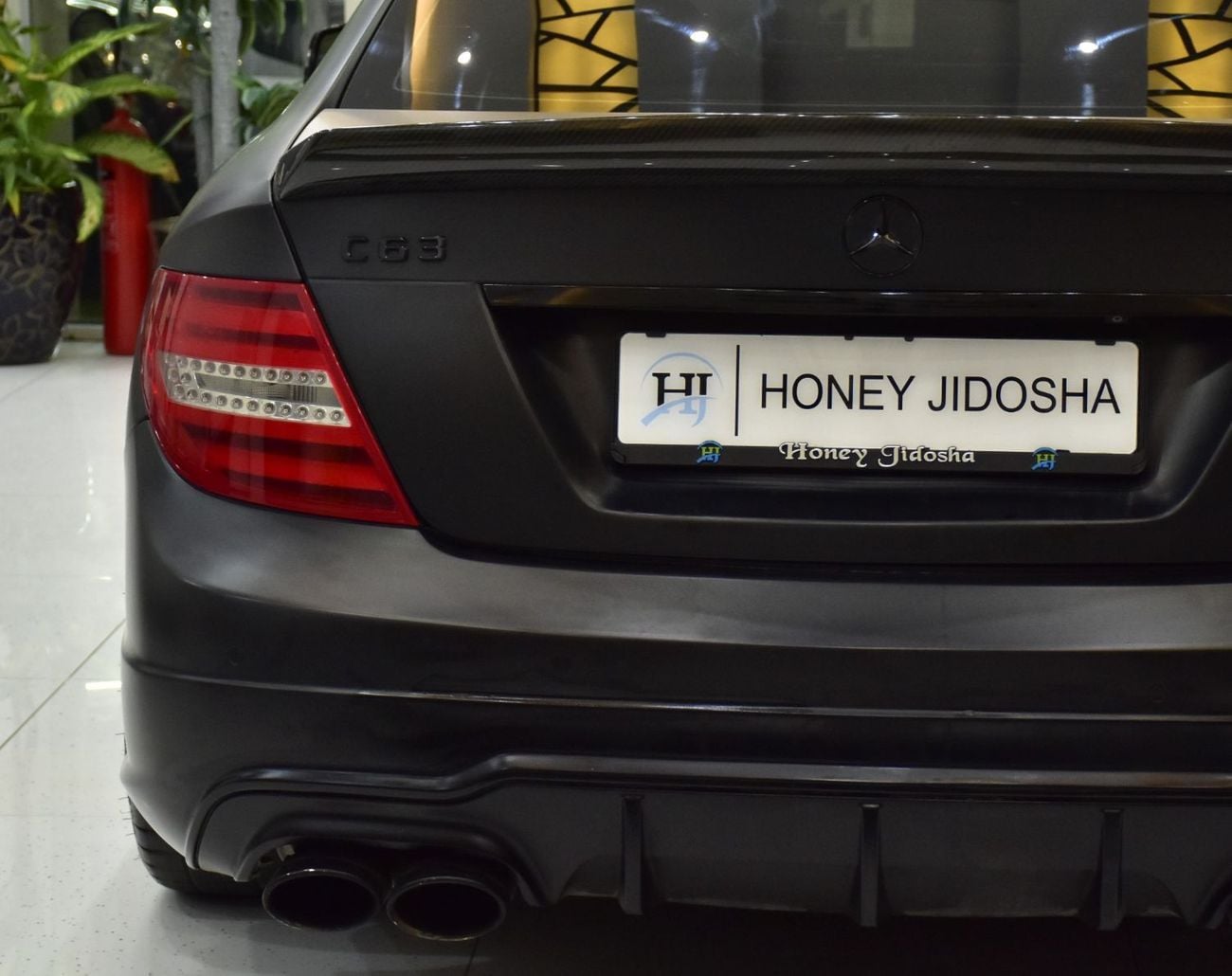 Mercedes-Benz C 63 AMG EXCELLENT DEAL for our Mercedes Benz C63 AMG ( 2013 Model ) in Black Color GCC Specs