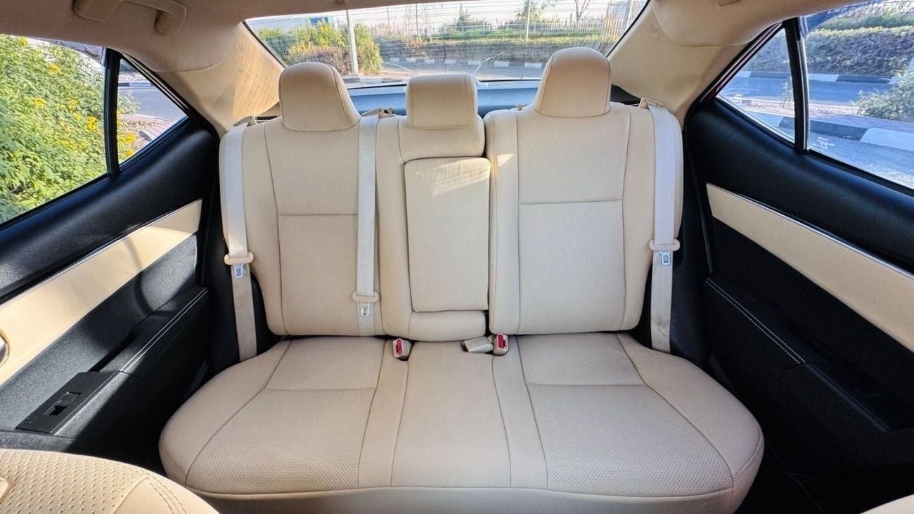 Toyota Corolla GOOD CONDITION | 1.8L PETROL ENGINE | LHD | 2018 | BLOOD RED BODY COLOR | REAR VIEW CAMERA | AUTOMAT