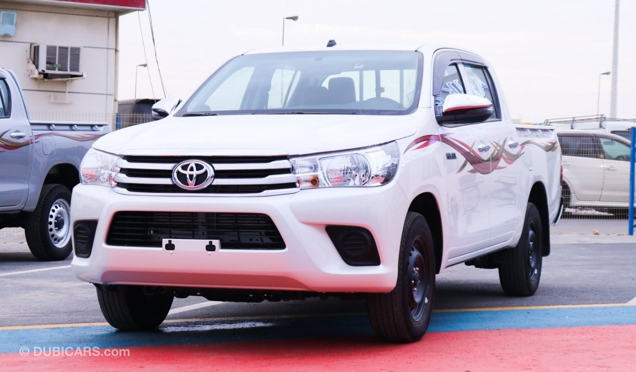 Toyota Hilux 2.4Ltr,Diesel,RWD,Manual Transmission,power window,Center Lock,Side Sticker,Touch Screen,Aux&Mp3