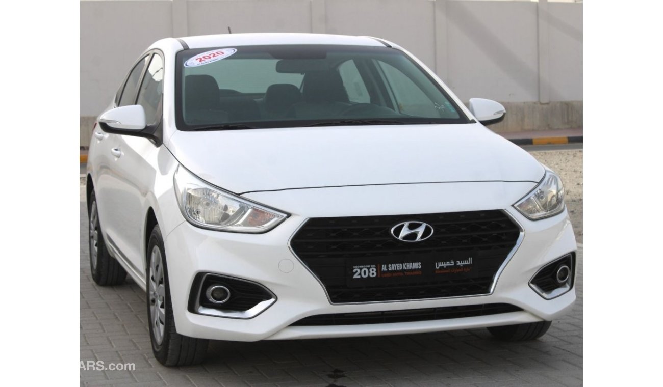 Hyundai Accent Hyundai Accent 2020 GCC 1.6 excellent condition without accident