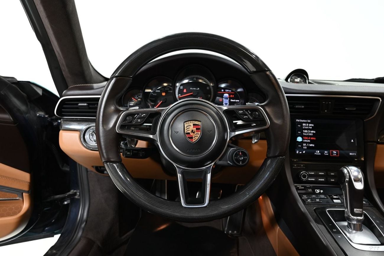 بورش 911 TURBO S 2017 Porsche 911 Turbo S, Service History, Excellent Condition, Clean Title