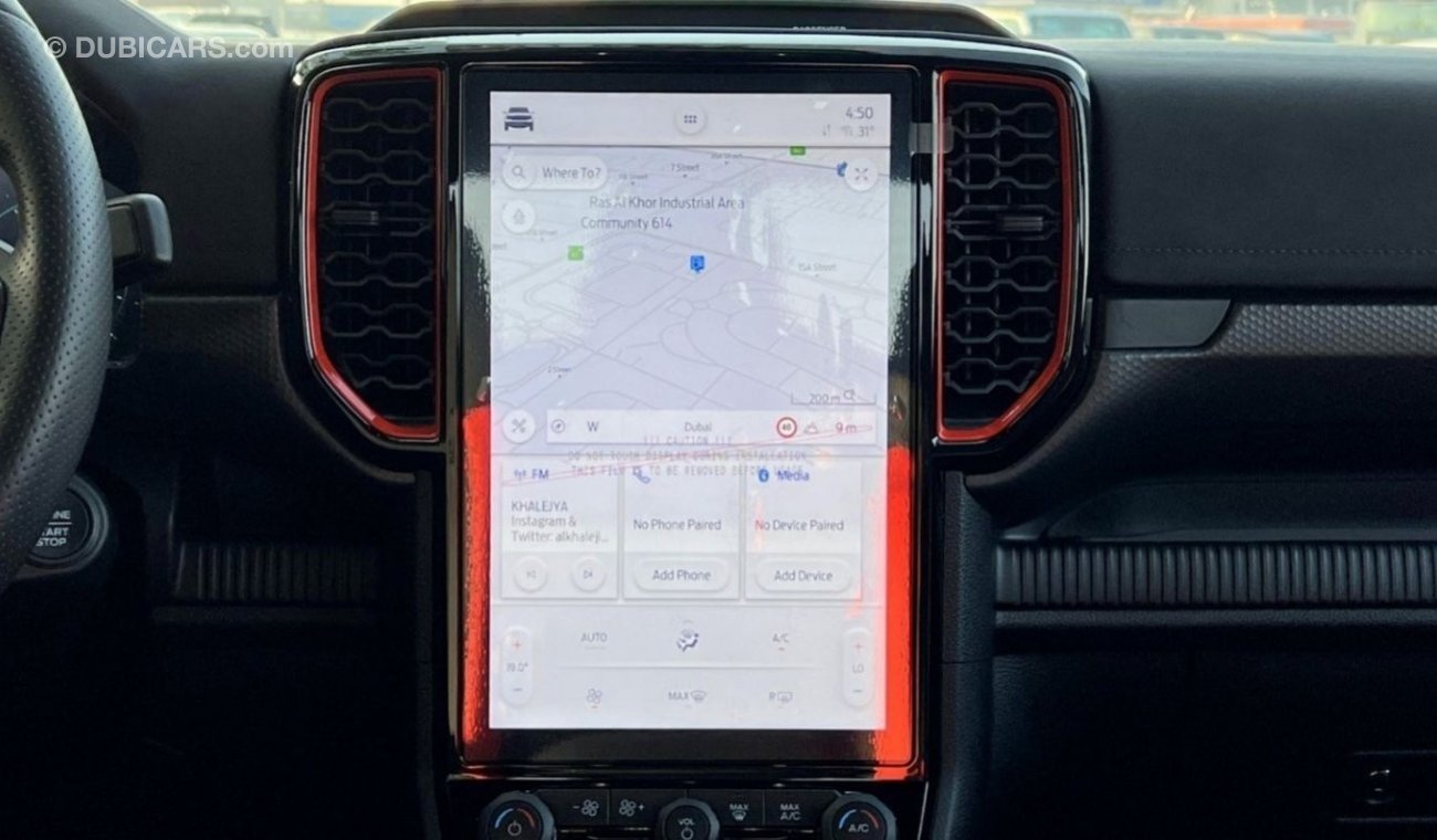 Ford Ranger Raptor 3.0L Twin Turbo V6 GCC Brand New 2023 (Only For Export)