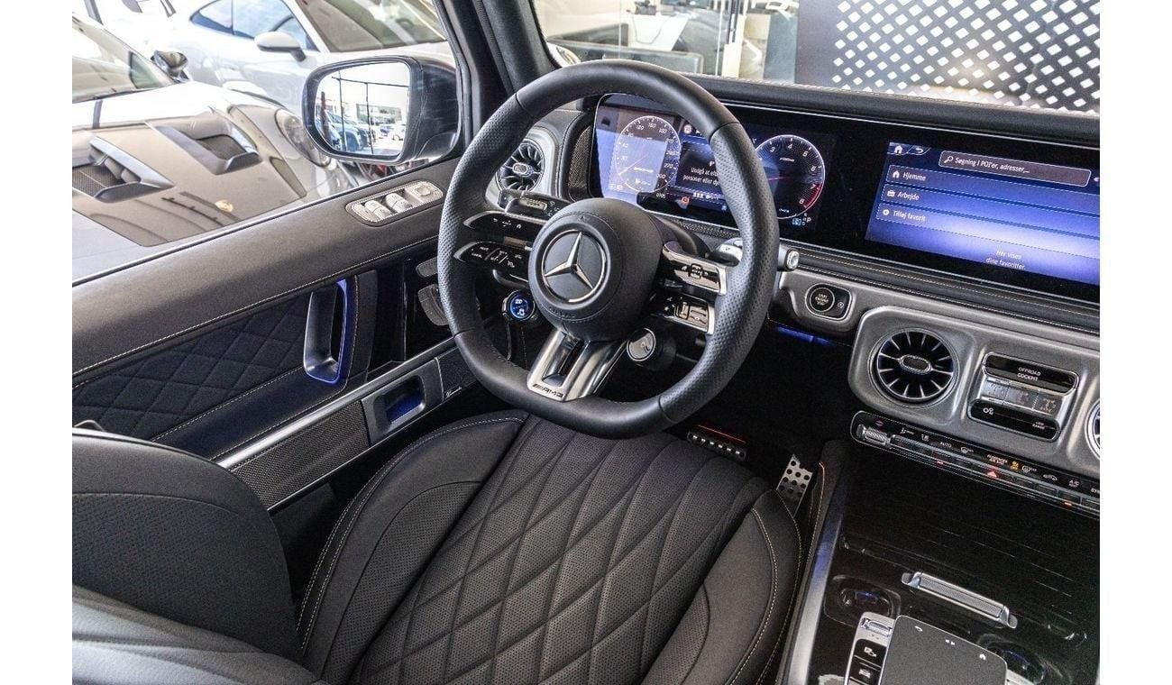 مرسيدس بنز G 63 AMG Mercedes-Benz G 63 AMG Fully Loaded - Diamond Seats - Carbon Fiber - 2025 FaceLift