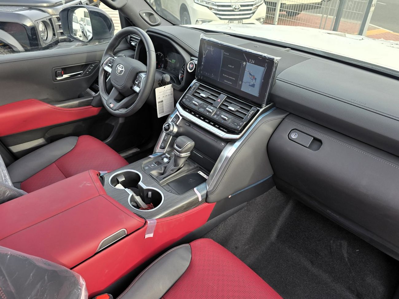 Toyota Land Cruiser Toyota Land Cruiser GR-S 3.3L diesel A/T 4WD SUV White color 2022 Model