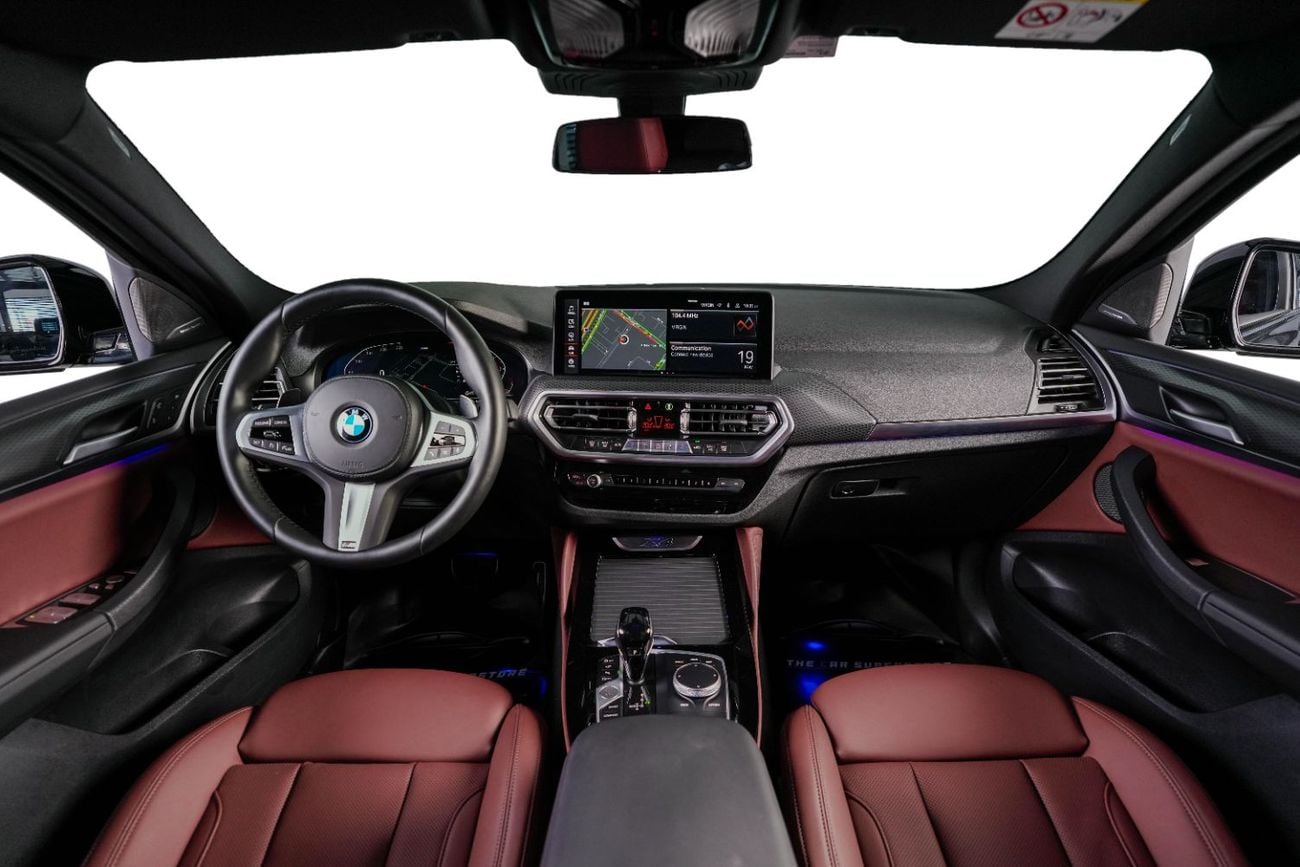 BMW X4 XDRIVE 30I M SPORT GCC-1 Owner-Very Low Mileage-AGMC Warranty & Service Package Until March 2028