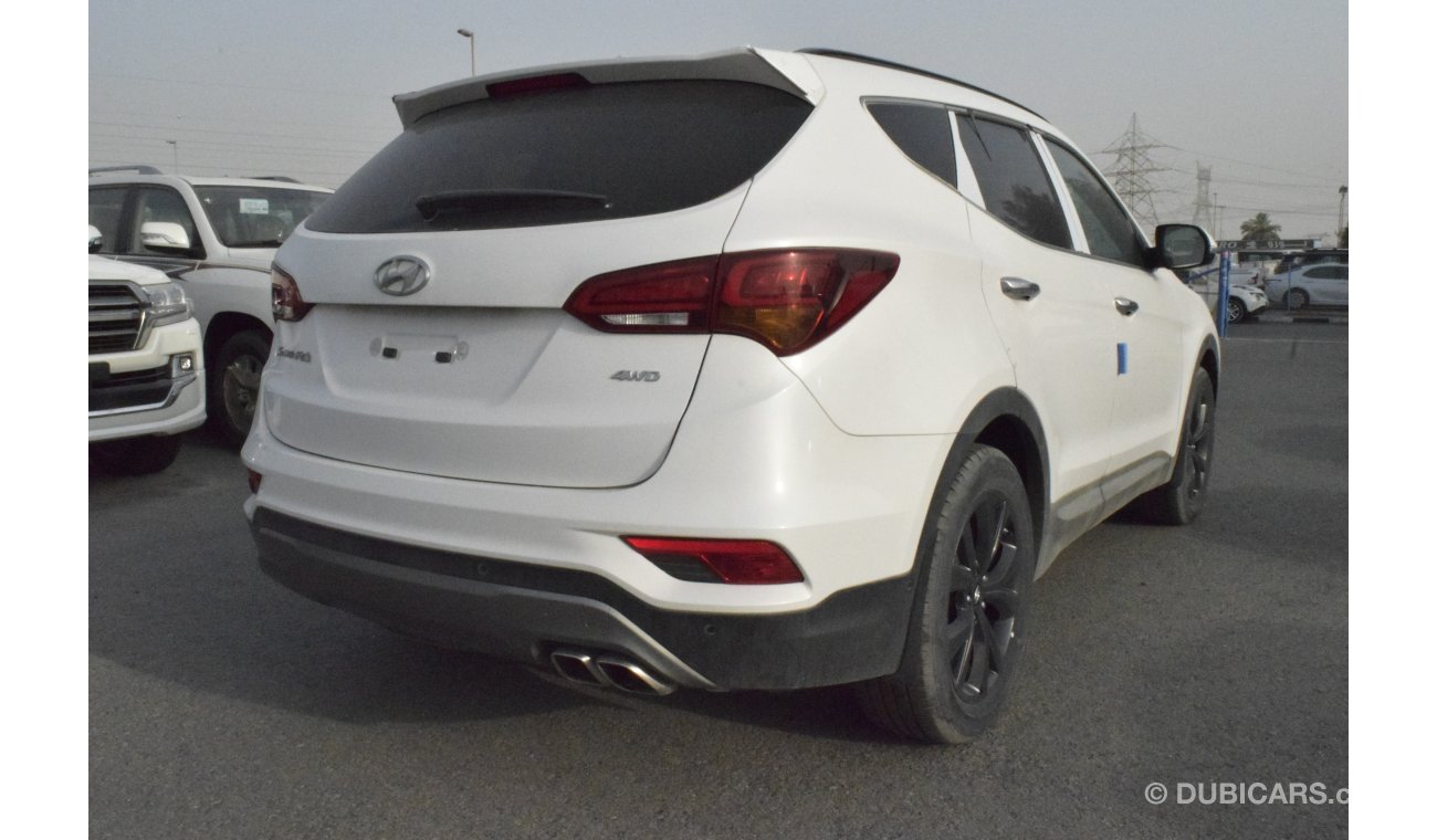 Hyundai Santa Fe 4WD 2017 MODEL FULL OPTION WITH PANORAMIC ROOF LEATHER SEATS ONLY FOR EXPORT