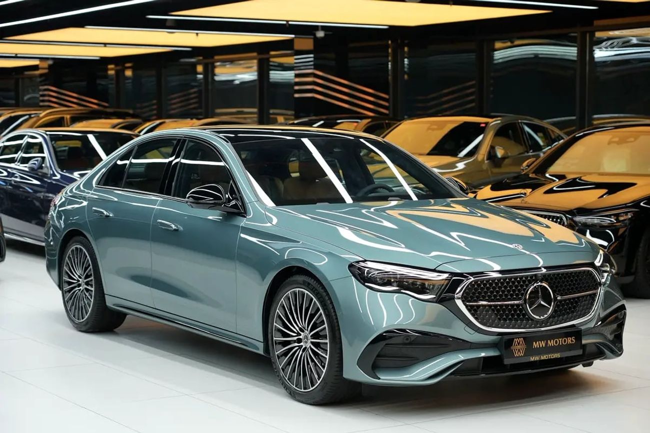 Mercedes-Benz E300 E 300 | GCC 0km | Agency Warranty | AMG Package