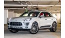 بورش ماكان Porsche Macan 2018 GCC under Agency Warranty with Zero Down-Payment.