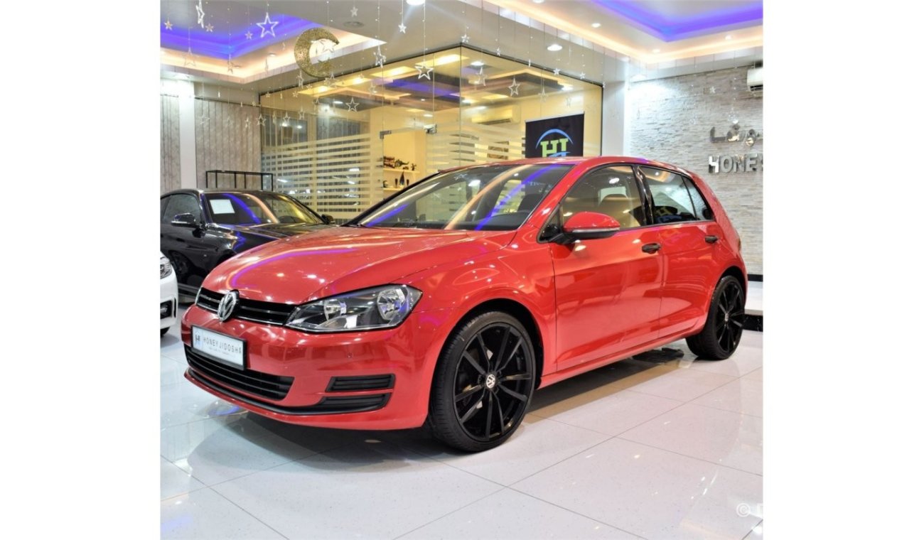 فولكس واجن جولف Volkswagen Golf TSI 2016 Model!! in Red Color! GCC Specs