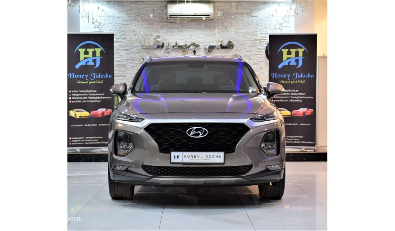 Hyundai Santa Fe EXCELLENT DEAL for our Hyundai SantaFe 2019 Model!! in Brown Color! GCC Specs