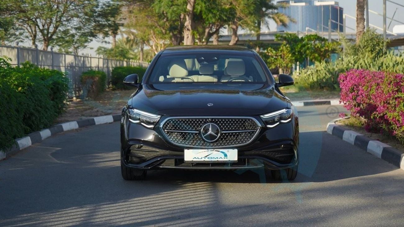 Mercedes Benz E300 AMG EQ Boost 2.0T RWD 2026 GCC 0Km With 2 Years Unlimited Mileage Warranty @Official Dealer