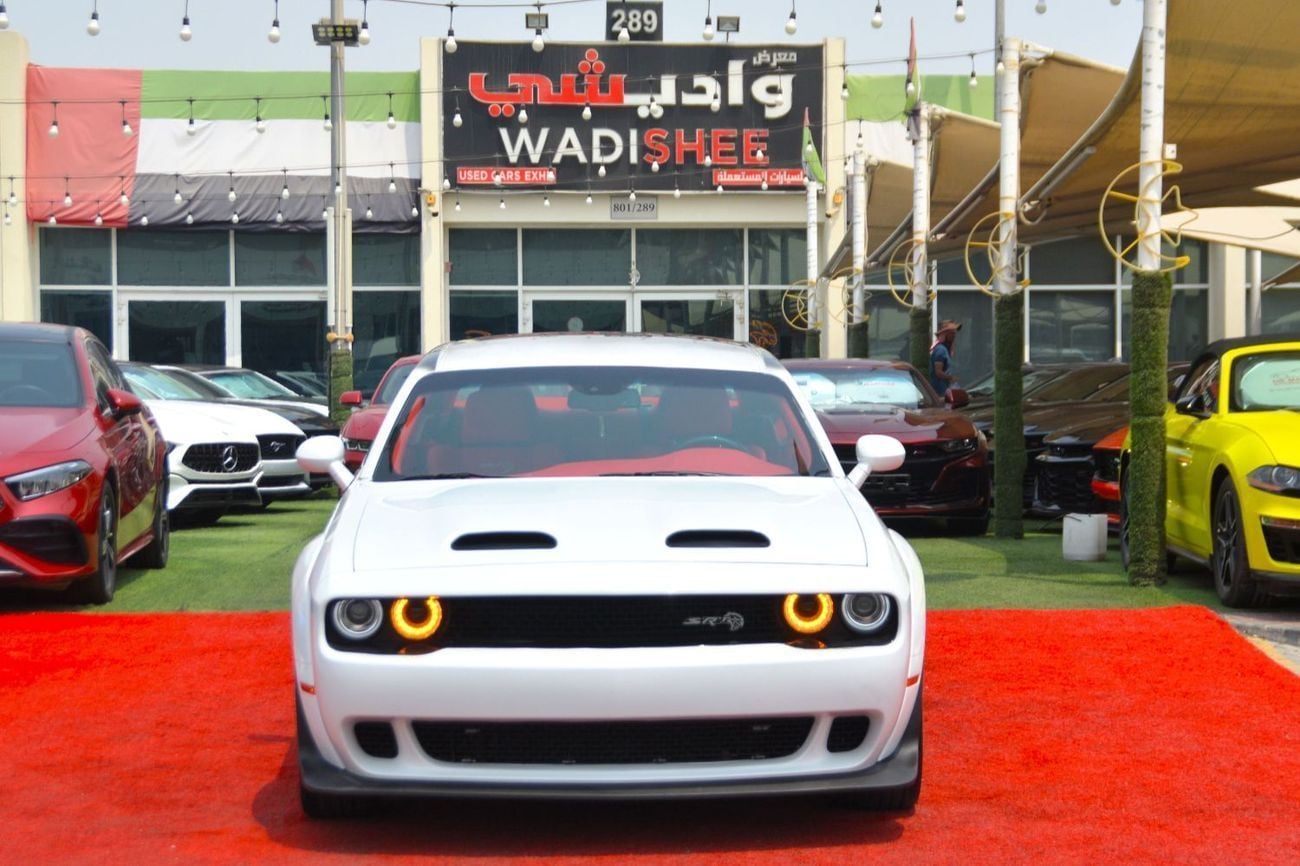Dodge Challenger SRT HELLCAT REDEYE WIDEBODY GT 3.6L DOUBLE COLOR BLACK & WHITE