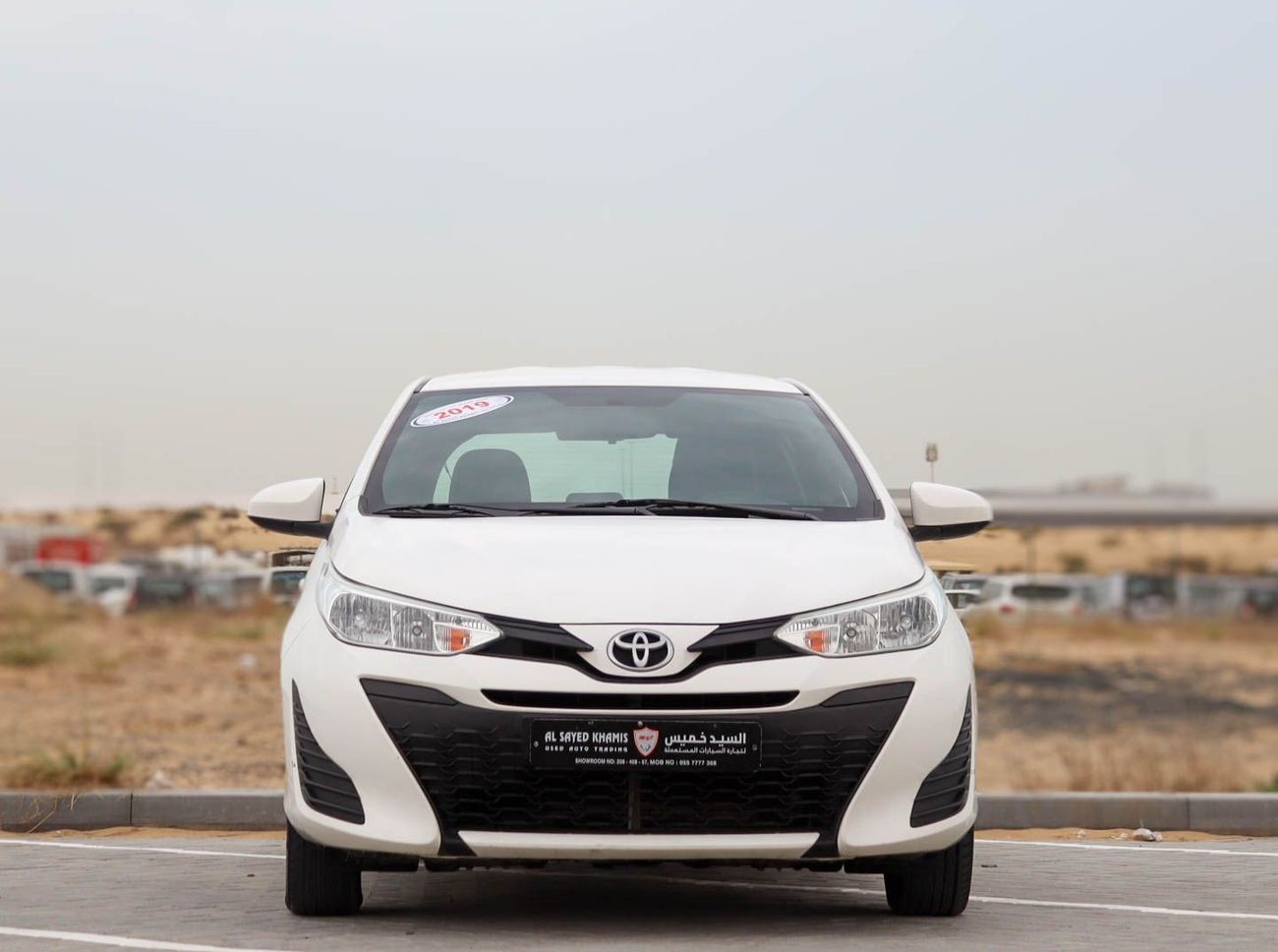 تويوتا يارس SE 1.3L (98 HP) hatchback Toyota Yaris 1.3L 2019 GCC accident-free in excellent condition 812 P.M