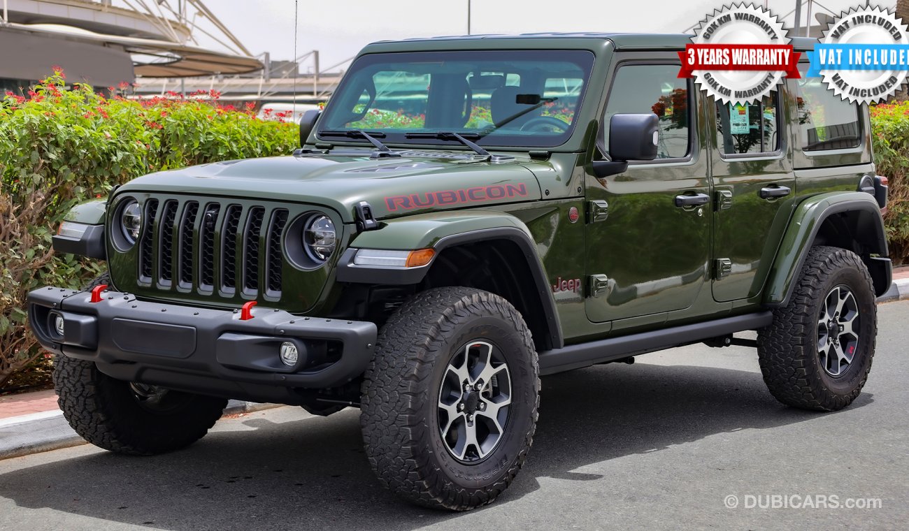 Jeep Wrangler Unlimited Rubicon V6 3.6L , GCC , 2022 , 0Km , With 3 Yrs or 100K Km WNTY @Official Dealer