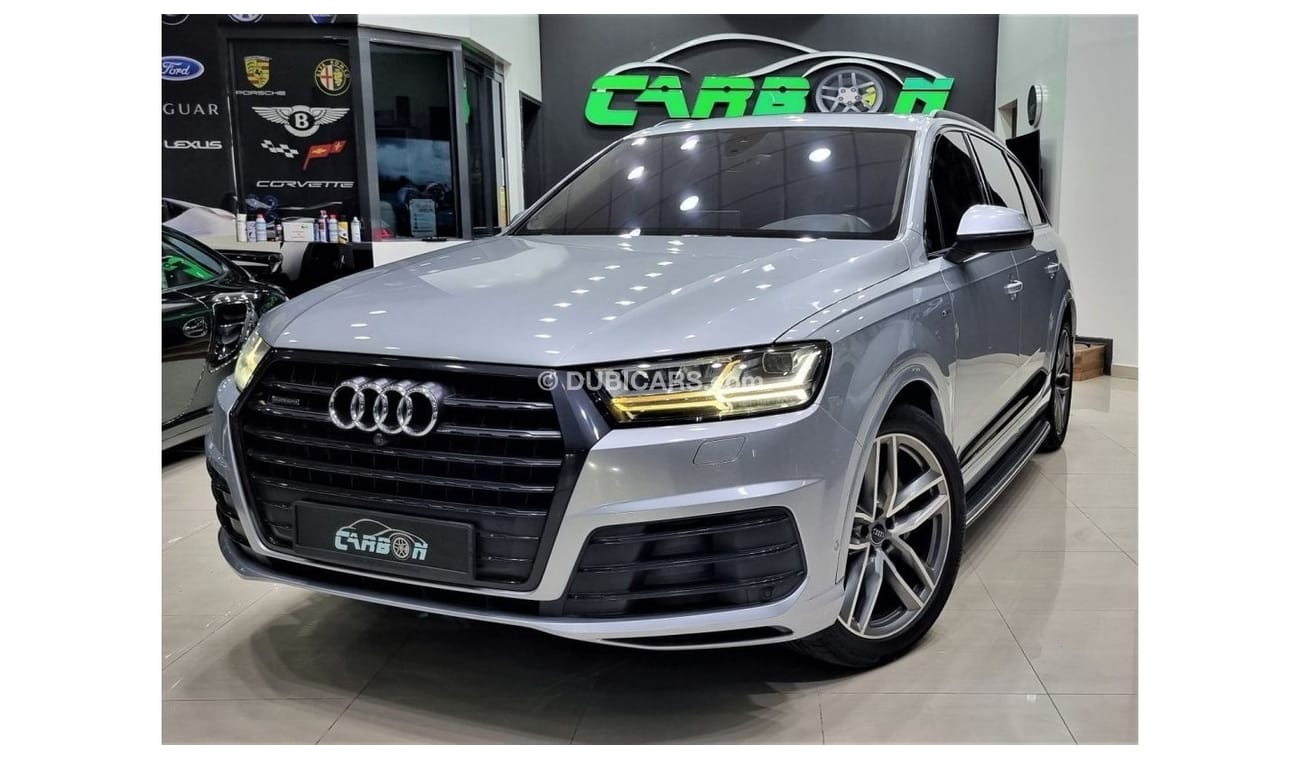 Audi Q7 45 TFSI quattro S-Line AUDI Q7 S LINE 2017 WITH FSH IN PERFECT CONDITION AND SERVICE CONTRACT TILL 2