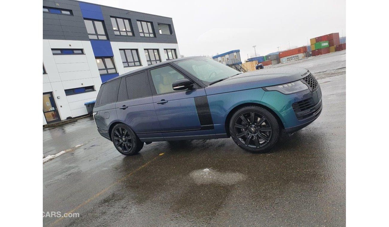 لاند روفر رانج روفر أوتوبايوجرافي Range Rover 3.0 SC P400 Petrol Autobiography /// Spectral Green on Tan//Short Wheel Base