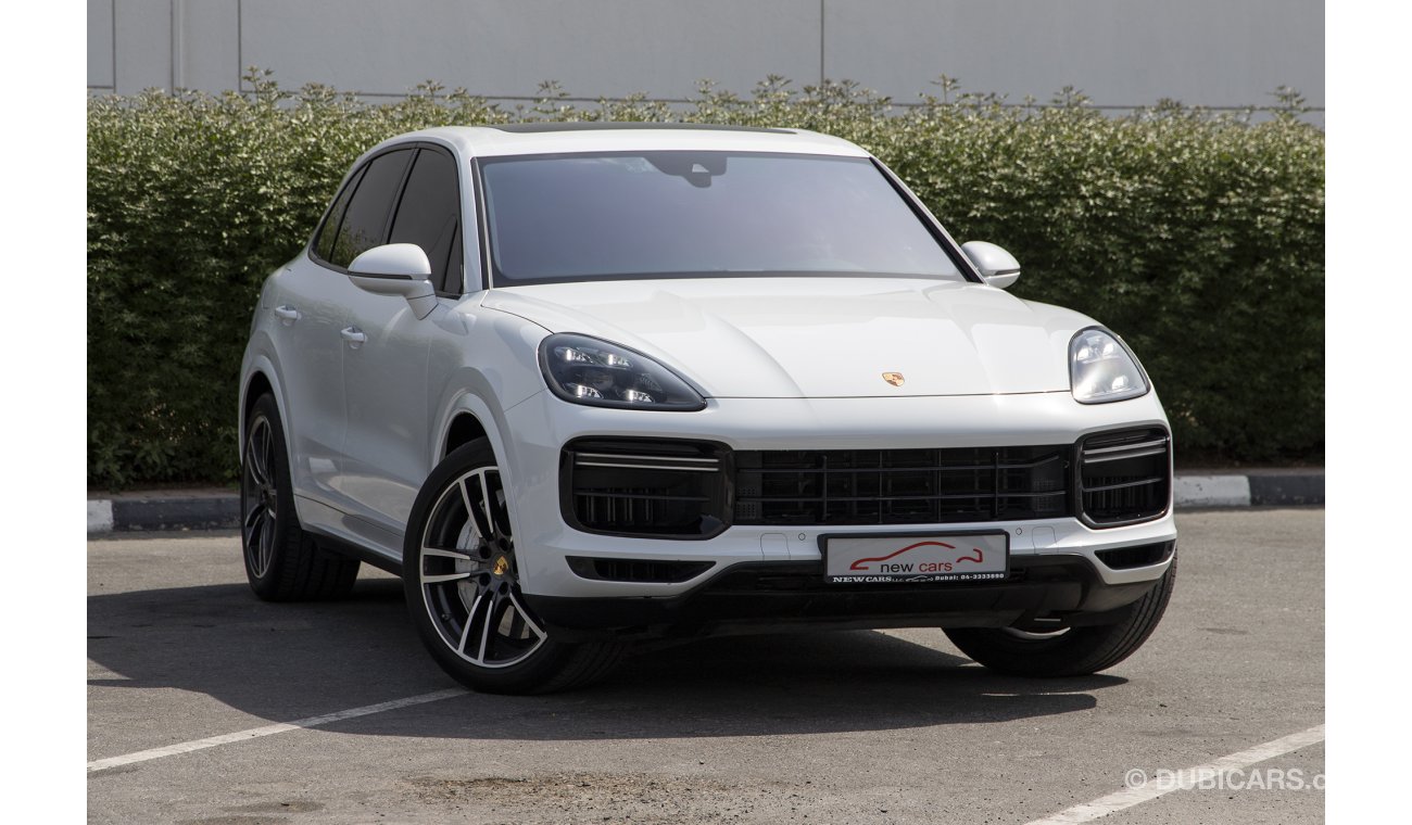 Porsche Cayenne Turbo GCC - ASSIST AND FACILITY IN DOWN PAYMENT - 6445 AED/MONTHLY