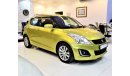 سوزوكي سويفت AMAZING Suzuki Swift 2015 Model!! in Green Color! GCC Specs