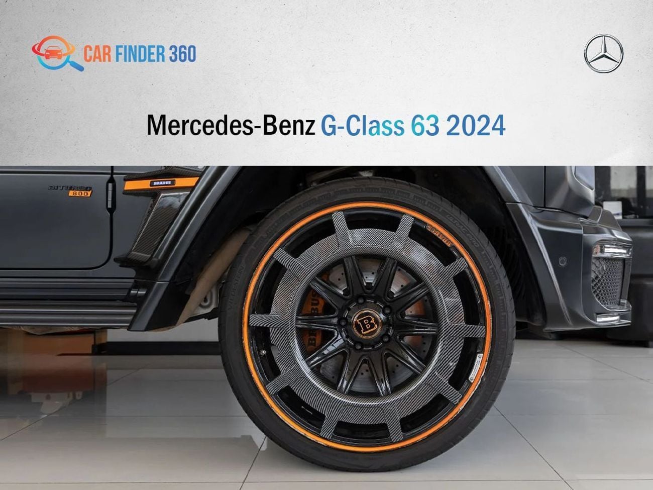 Mercedes Benz G63 AMG BRABUS G800 Mercedes-Benz G-Class 63 AMG 2024 European specs