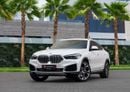 بي أم دبليو X6 | 3,721 P.M  | 0% Downpayment | X6 xDrive40i | Agency Warranty!
