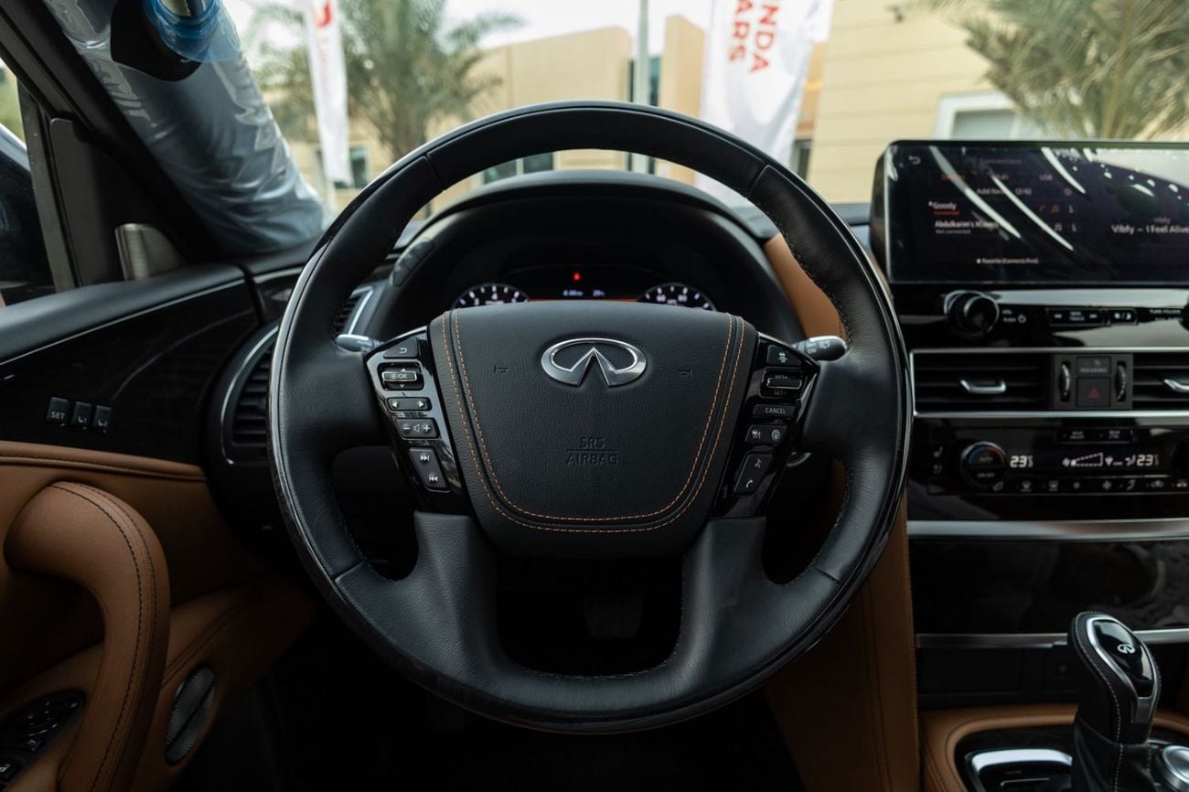 Infiniti QX80 Sensory 8 5.6L 2023 Infiniti QX80 Sensory American Specs | Agency Warranty