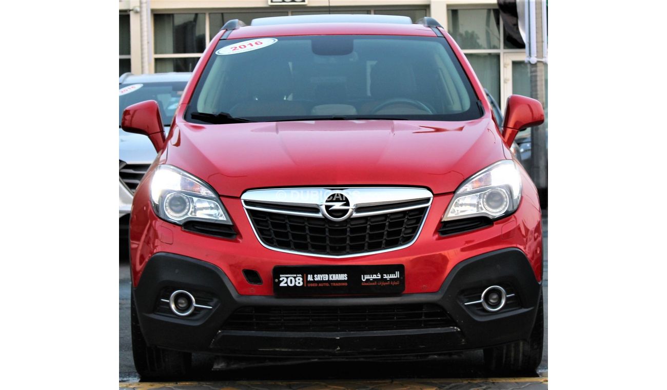Opel Mokka Opel Mokka 2016 GCC in excellent condition, full option number 1 without accidents, without paint ,