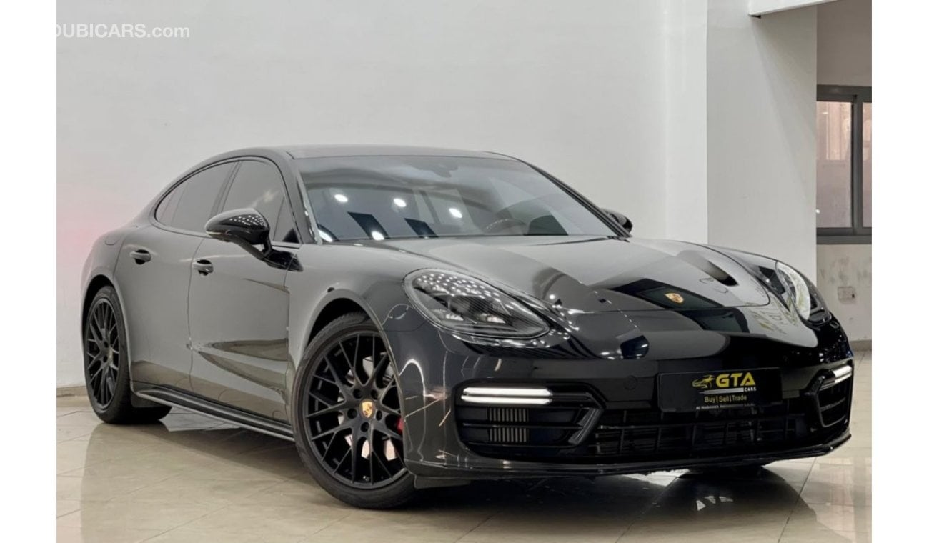 بورش باناميرا جي تي أس 2019 Porsche Panamera GTS Black Edition-Porsche Warranty-Full Service History-GCC.