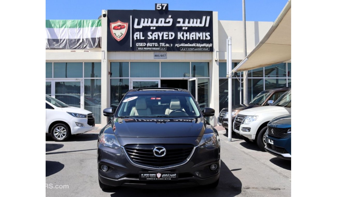 Mazda CX-9 GTX LTD ACCIDENTS FREE - GCC - FULL OPTION - PERFECT CONDITION INSIDE OUT