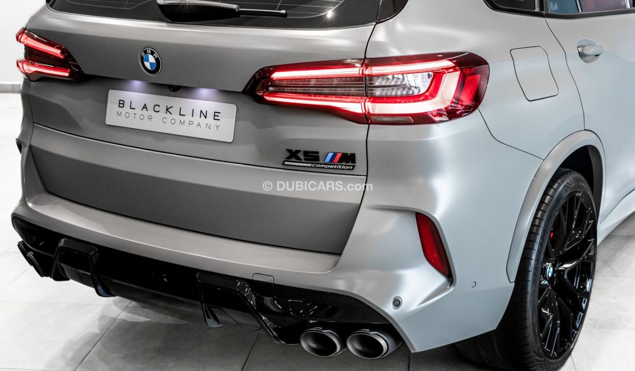 BMW X5M 2022 BMW X5 M Competition, BMW Warranty + Service Contract, Full BMW History, Low KMs, GCC