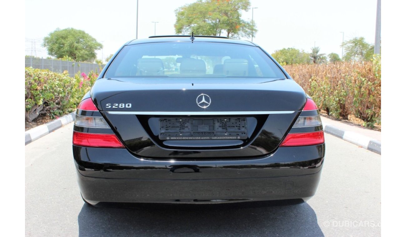 Mercedes-Benz S 280 2009/ GCC/ FULL OPTION