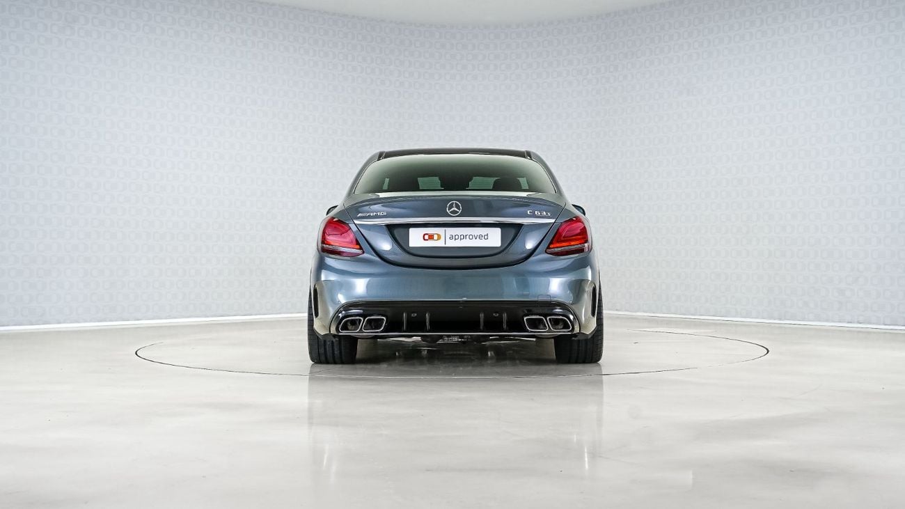Mercedes-Benz C 63 S AMG | AED 3,685 PM | Warranty 2027, Low KM | Ramadan Offer