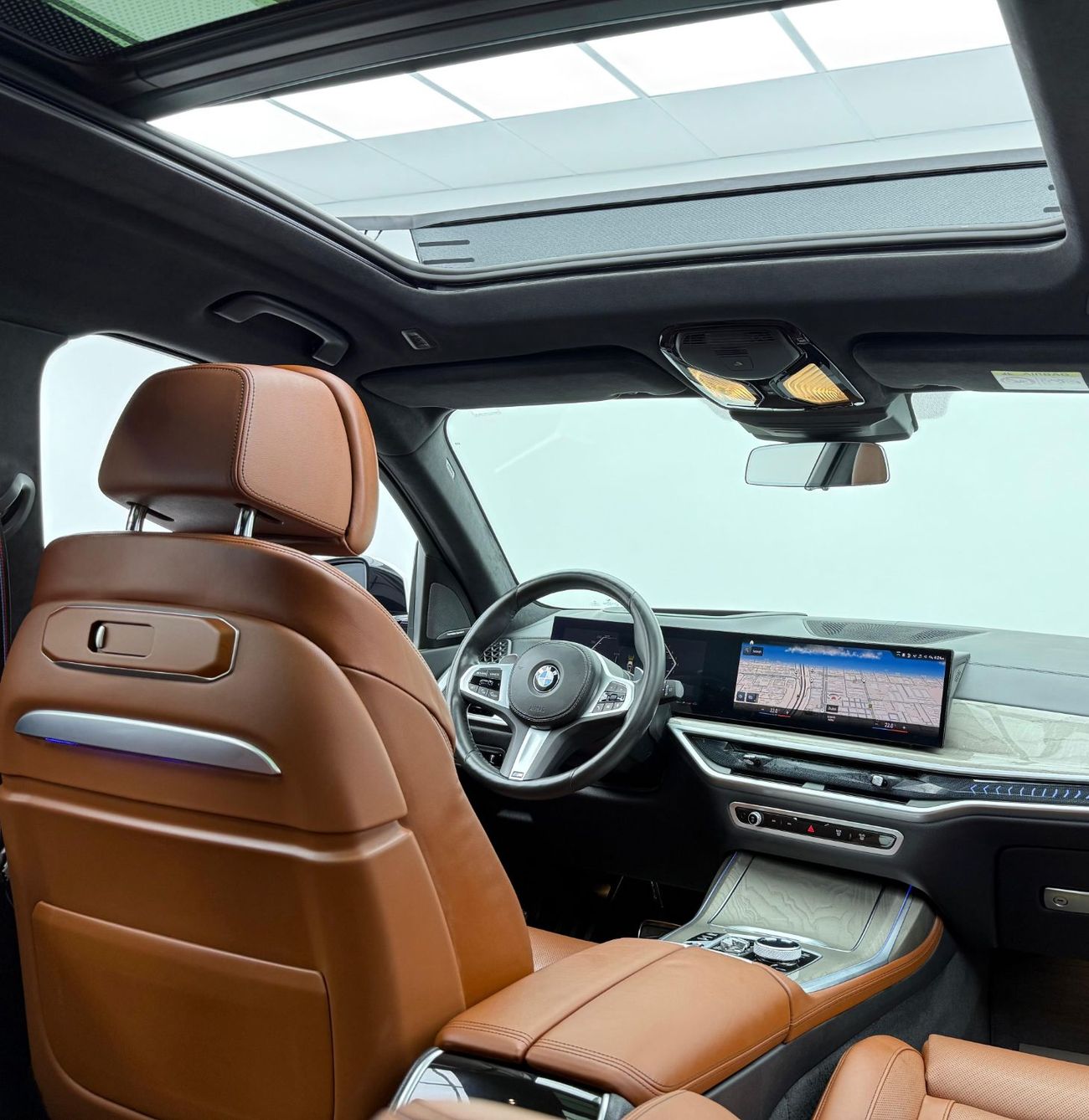 BMW X7 2023 BMW X7 xDrive40i M-Sport, 2027 BMW Warranty + Service Pack, 7 Seater, Excellent Condition, GCC