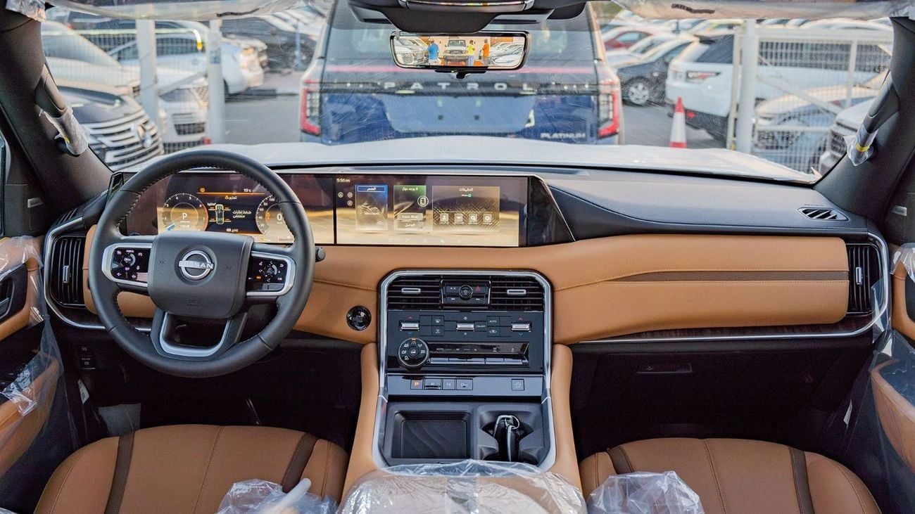 Nissan Patrol 2026 Nissan Patrol LE Titanium 3.5L AT Petrol TT (Black-Tan)