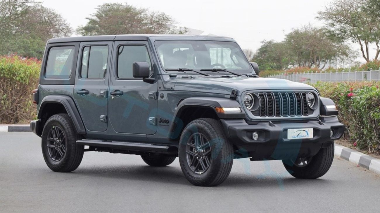 Jeep Wrangler Unlimited Sport S I4 2.0T 2025 GCC 0Km With 3 Years Warranty Or 60,000 Km @Official Dealer