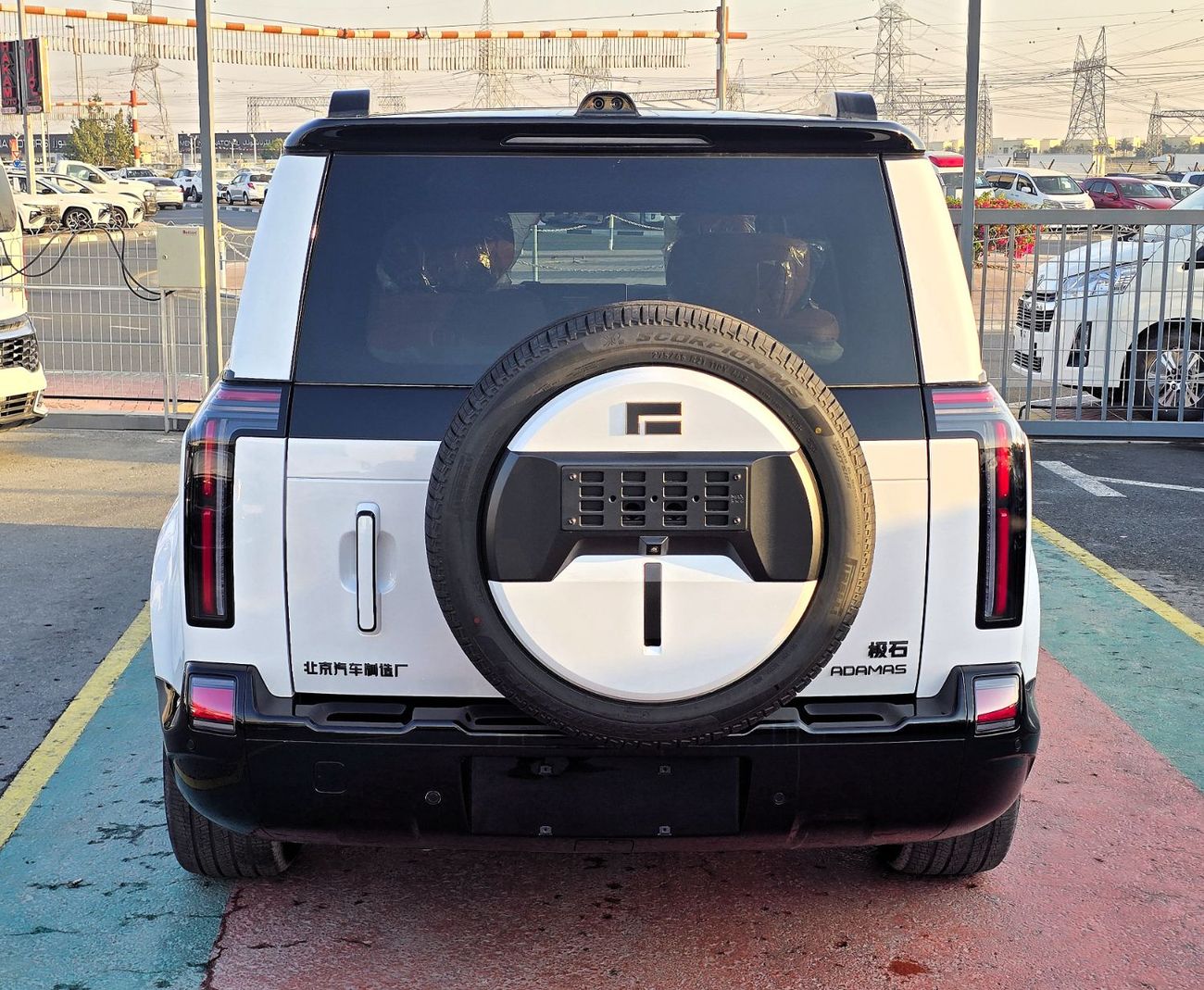 روكس أداماس (EXPORT ONLY) ROX Adamas vip 6 seats (EREV)  A/T 4*4 SUV  White  color 2026 model