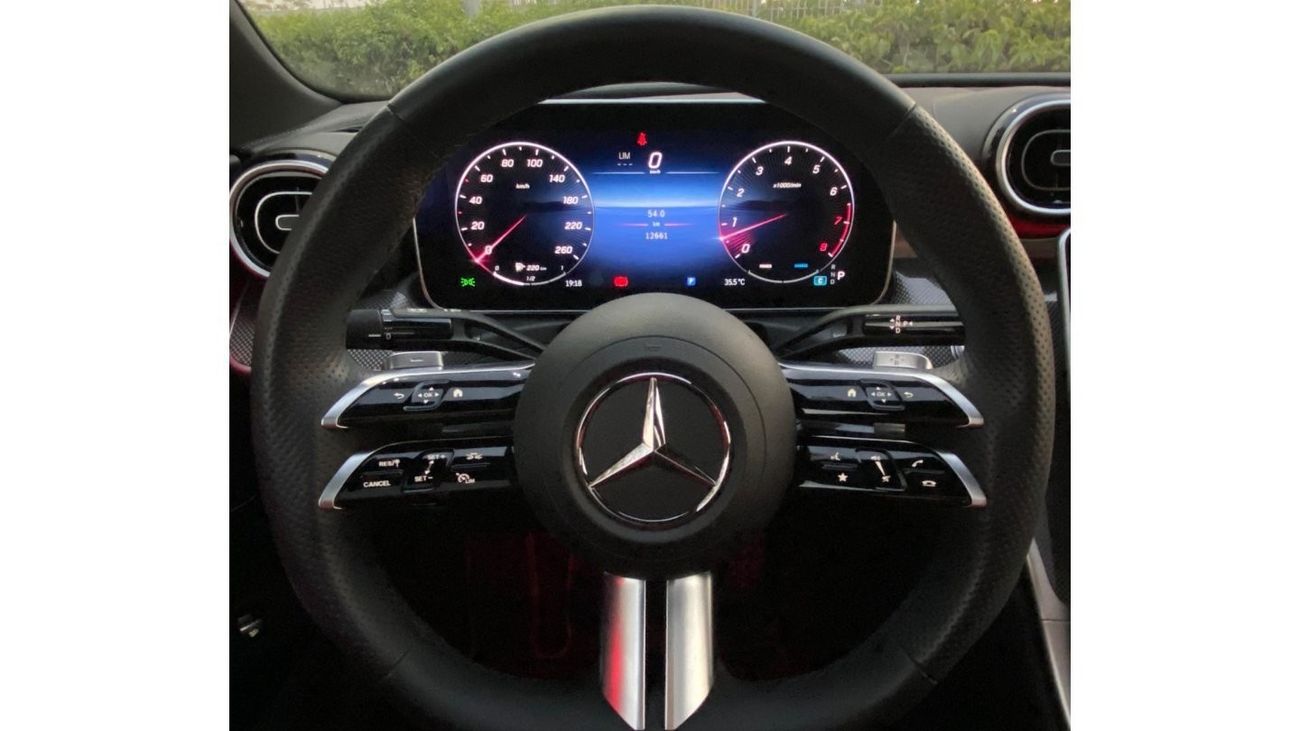 Mercedes-Benz C 200 MERCEDES C200 2024 AMG PACKAGE - 5 YEARS WARRANTY AND SERVICE CONTRACT FROM GARGASH