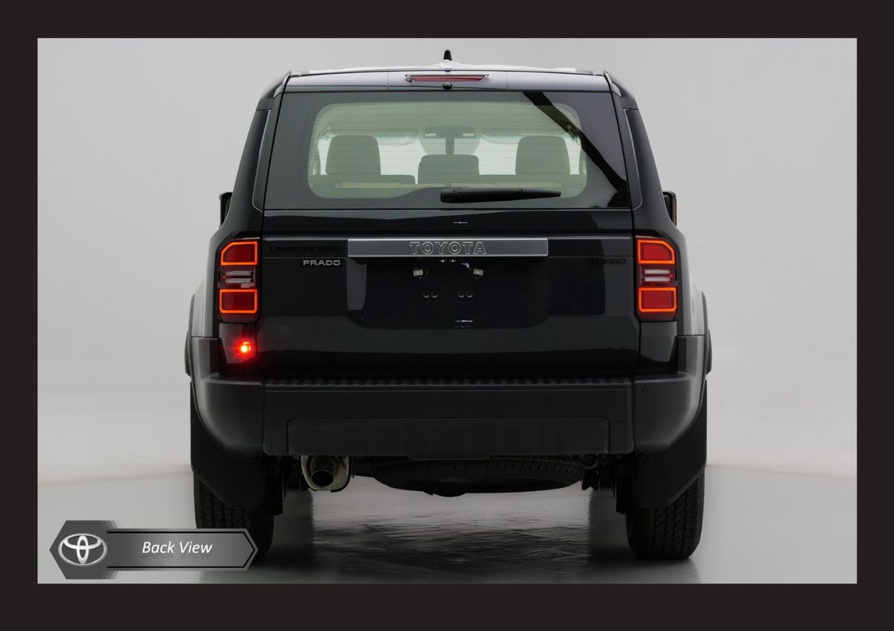 Toyota Prado #Am TOYOTA PRADO 2.4L TURBO MID A/T PTR 2026 Export Only