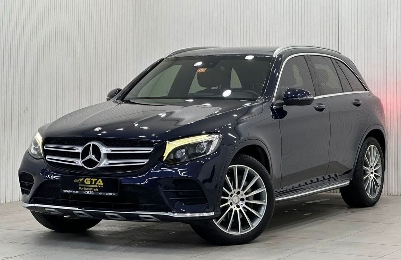 Mercedes-Benz GLC 250 4MATIC 2.0L 2017 Mercedes Benz GLC250 AMG 4MATIC, Full Mercedes Service History, Full Options, GCC