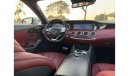 مرسيدس بنز S 500 كوبيه MERCEDES S500 COUPE 4 MATIC 2016 GCC IN LOW MILEAGE PERFECT CONDITION