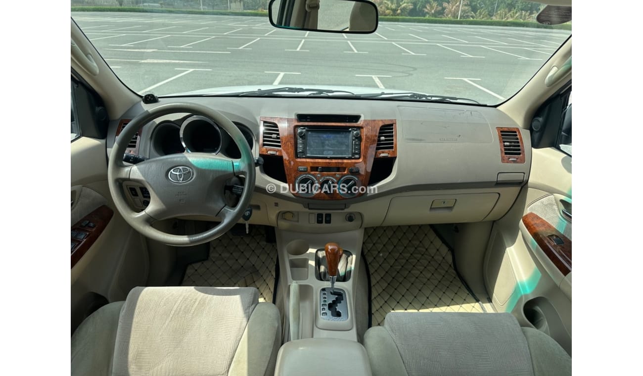 Toyota Fortuner MODEL 2008 GCC CAR PERFECT CONDITION INSIDE AND OUTSIDE FULL OPTION 4 wheel drive
